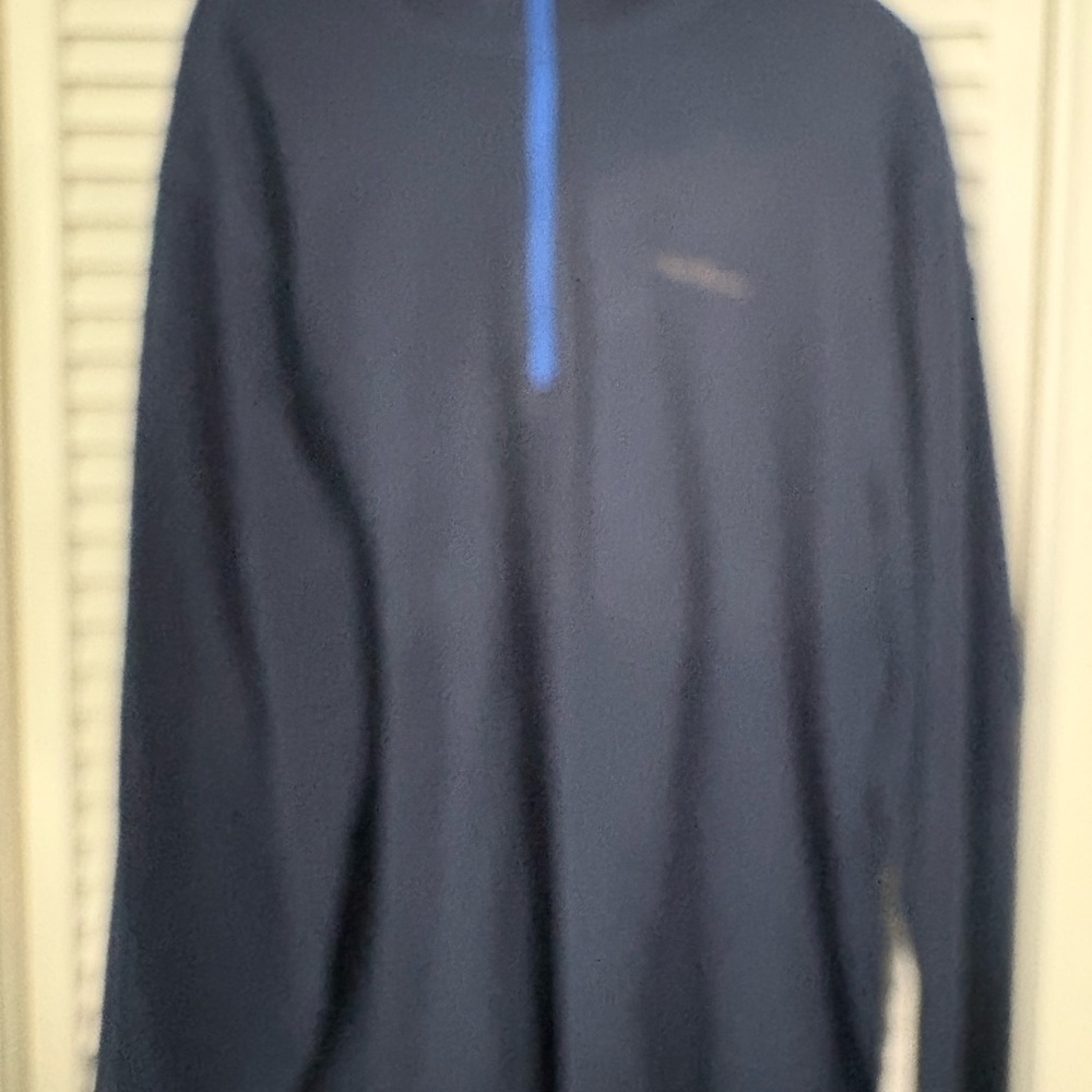 Eddie Bauer Dark Blue Half-Zip Pullover